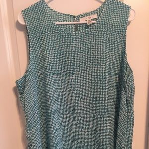 Sleeveless blouse XL